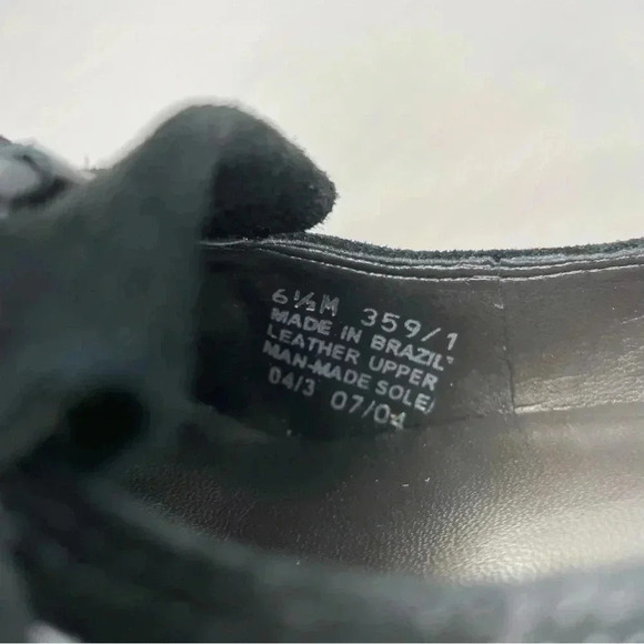 Franco Sarto Women's Heels Shoes 6.5 Black Suede Tassel Closed Toe Pump - Picture 12 of 12